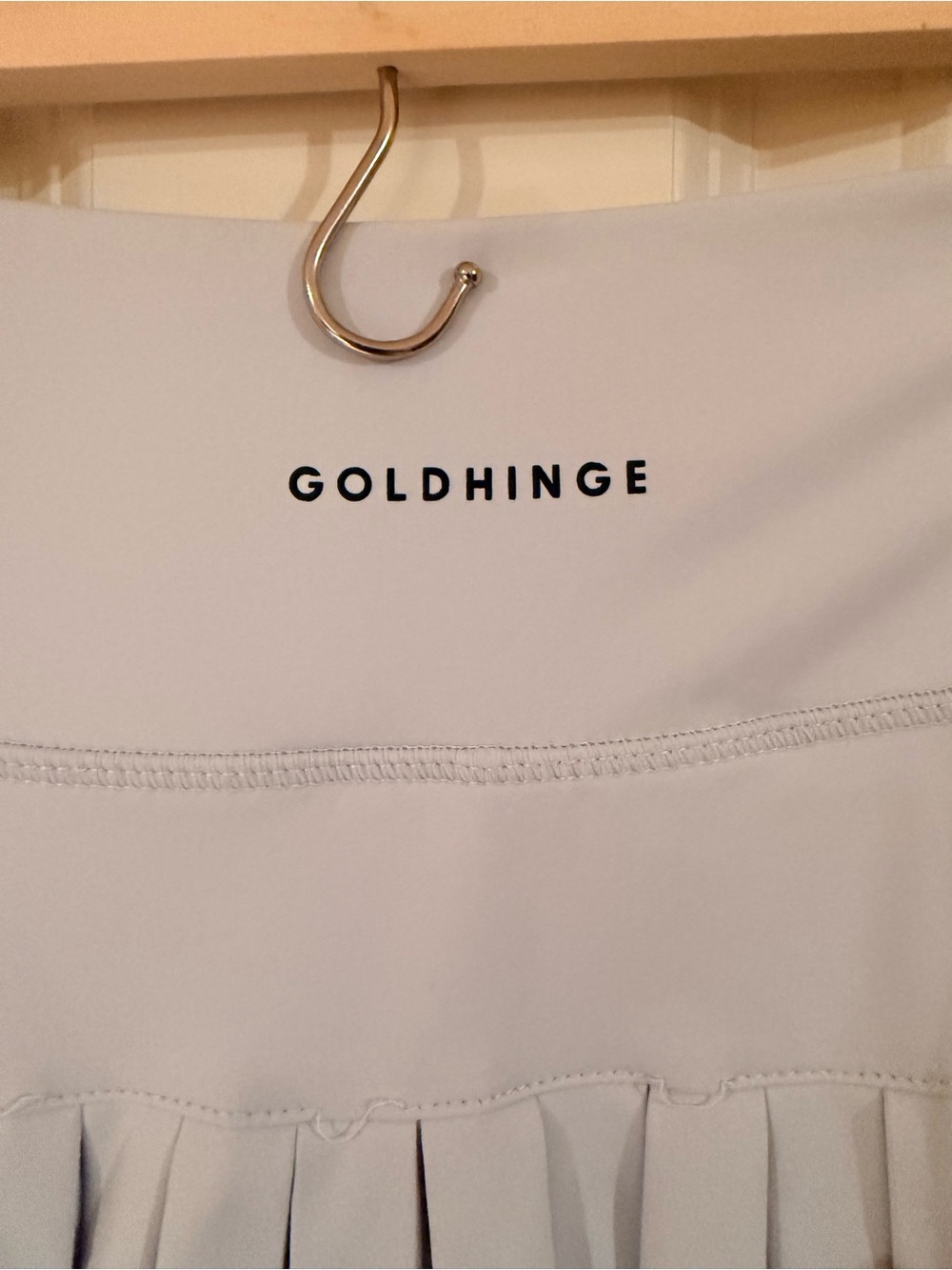 Goldhinge Light Lavender Pleated Tennis Skirt Large - Picture 3 of 3